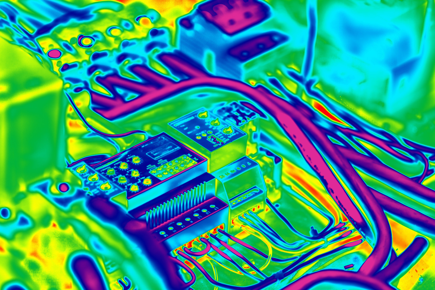 Elektro-Infrarot-Thermografie von Sromkabeln